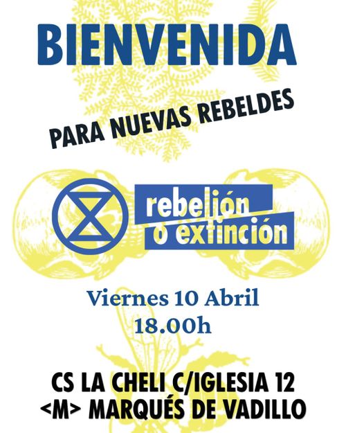 Bienvenida Rebelión o Extinción⌛️❤️‍🔥