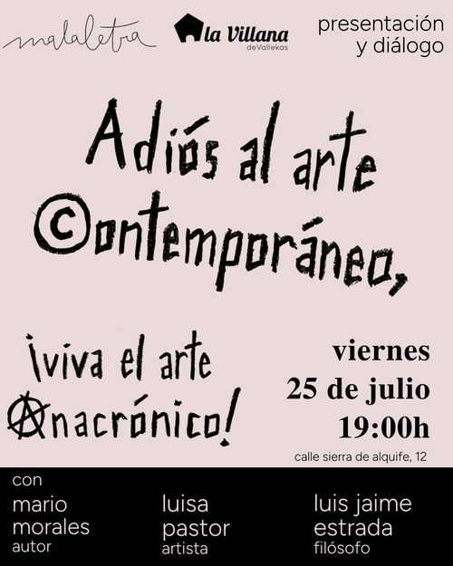 ¡adiós al arte contemporáneo!