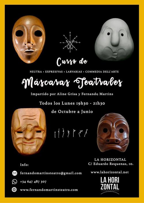 MÁSCARAS TEATRALES