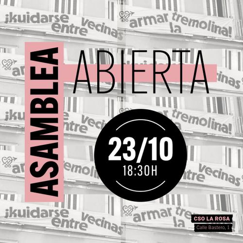 Asamblea abierta de La Rosa