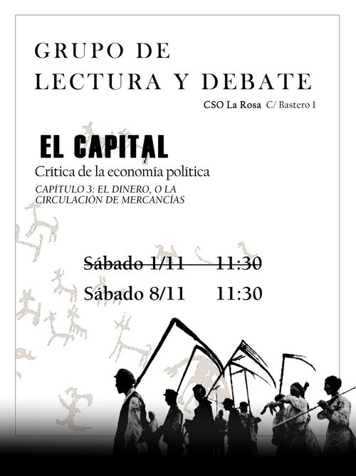 Grupo de lectura: El Capital