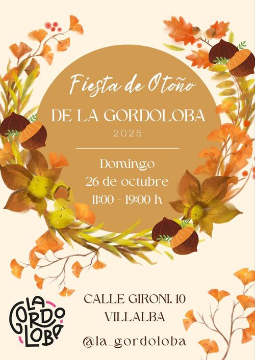 Fiesta de otoño de La Gordoloba