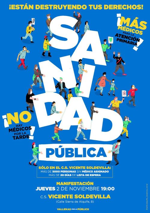 Manifestación por la Sanidad Pública