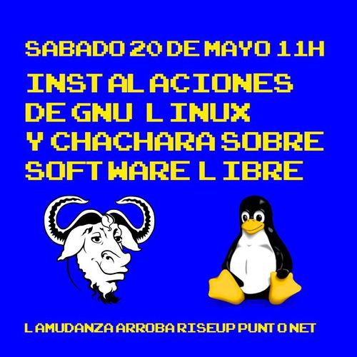 Taller La Mudanza. (Software libre)