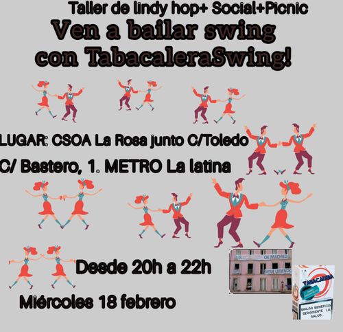 Ven a bailar swing con TabacaleraSwing 