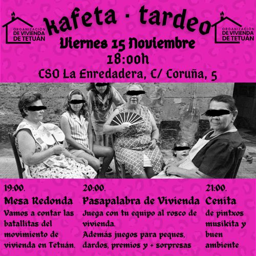 🔥¡Ya viene la kafeta - tardeo de vivienda!🔥