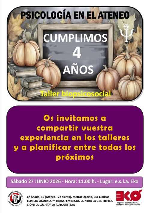 4 años de Psicología en el Ateneo