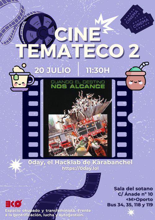 Sesión de cine TEMATEco: Cuando el destino nos alcance