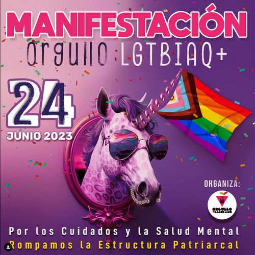 Manifestación Orgullo LGTBIAQ+ Vallekas