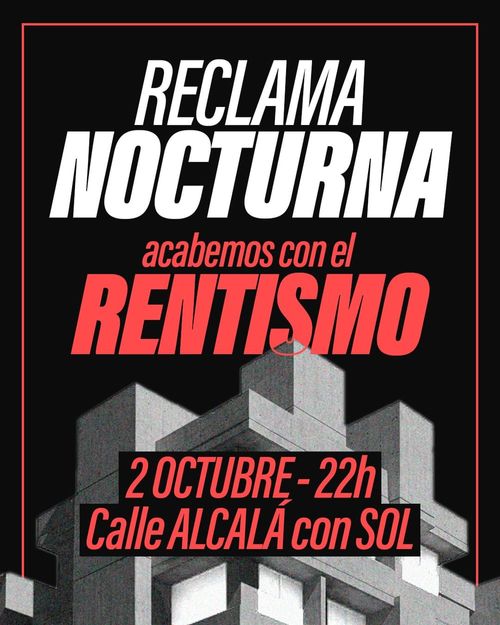 [Reclama Nocturna] Acabemos con el Rentismo