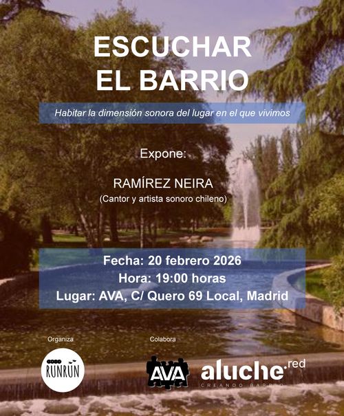 Escuchar el barrio