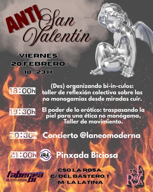 Evento Anti San Valentín del Colectivo Bisexual Taberna Bi