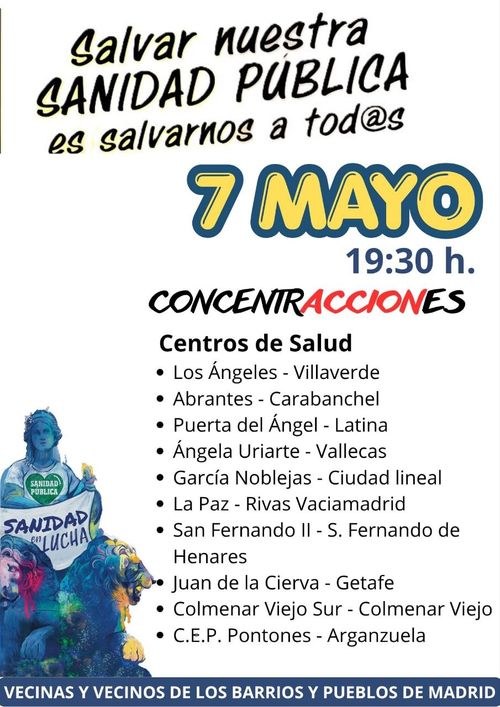 
Salvar nuestra sanidad pública es salvarnos a todas