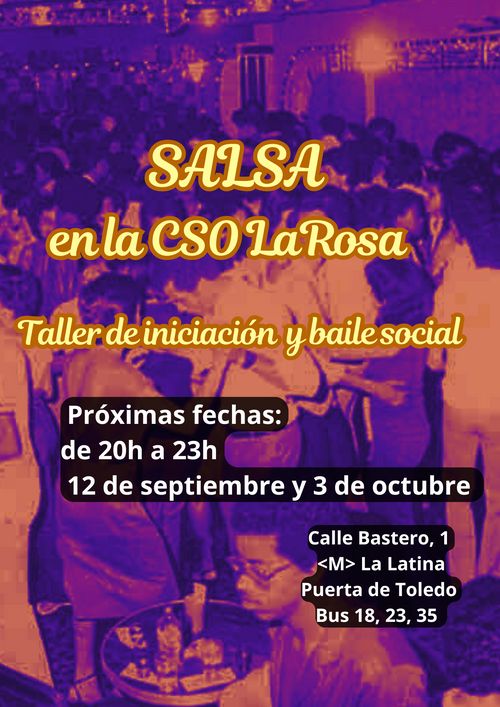 Taller de iniciación de salsa