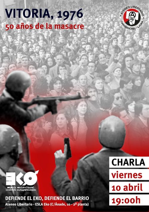 Charla «Vitoria, 1976. 50 años de la masacre»