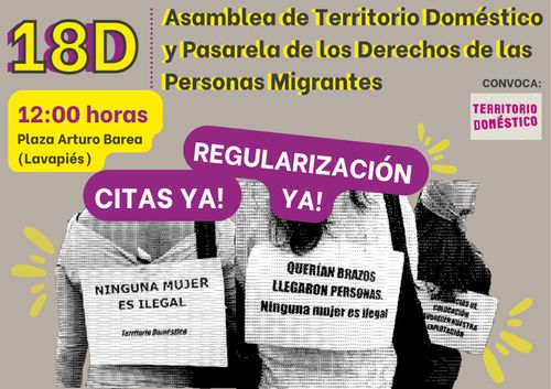Asamblea de Territorio Doméstico y Pasarela de los Derechos de las Personas Migrantes