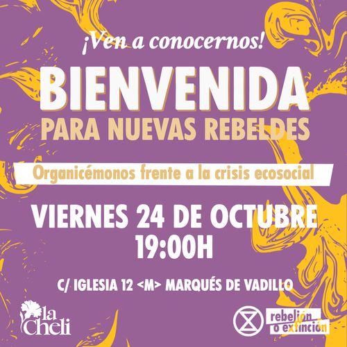 Bienvenida Rebelión o Extinción ⌛☠️ + KAFETA 🎉🥤