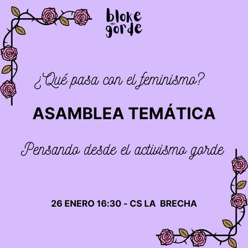 Asamblea temática Bloke Gorde