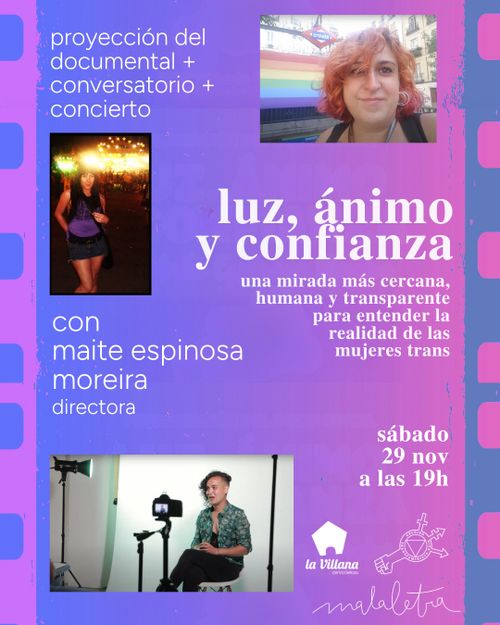 documental + conversatorio + concierto