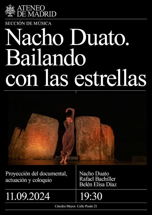 Proyección del documental Bailando con las estrellas.