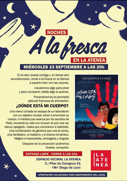 A LA FRESCA EN LA ATENEA