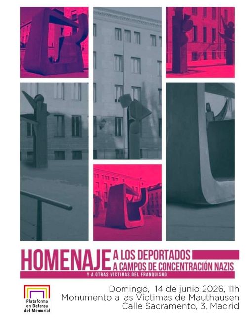 Homenaje a los deportados a los campos de concentración nazis 