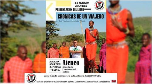 Presentación del libro "Crónicas de un viajero"