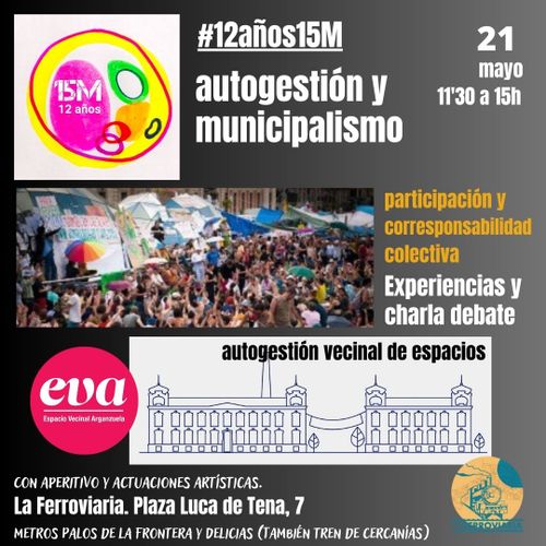 Autogestión y municipalismo #12años15M