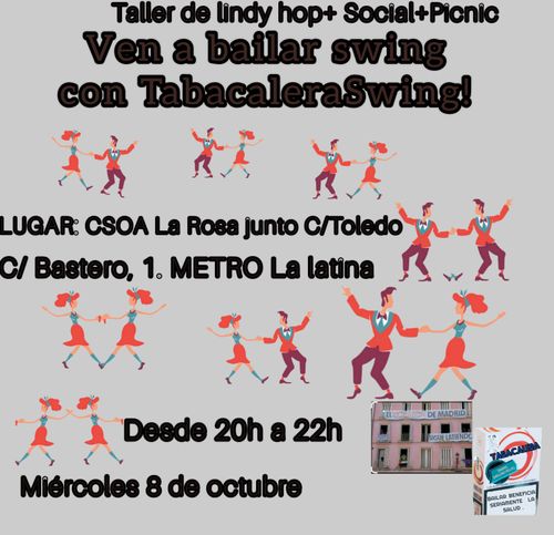 Ven a bailar swing con TabacaleraSwing!!