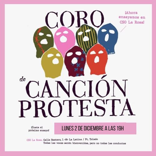 CORO DE CANCION PROTESTA