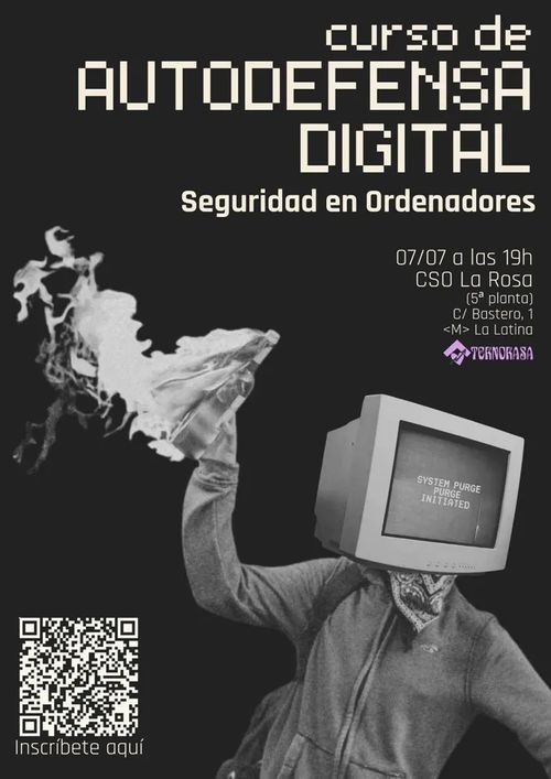 Curso de Autodefensa Digital: Seguridad en Dispositivos el Ordenador