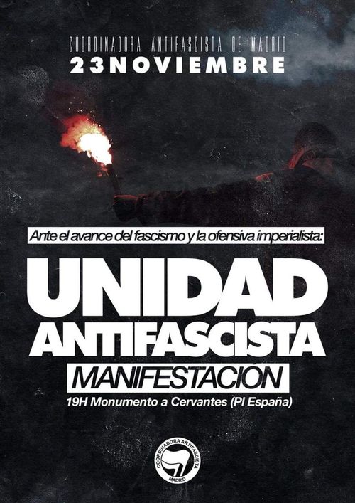 Manifestación Antifascista