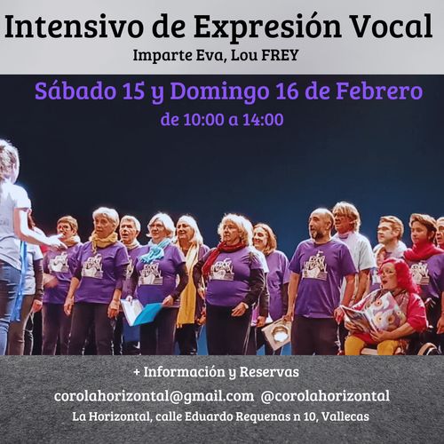 Intesivo de Expresión Vocal