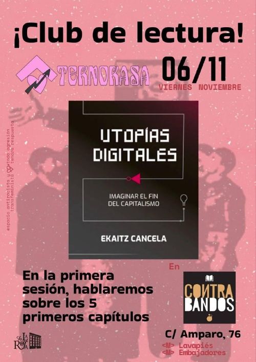 Club de Lectura: Utopías Digitales - Imaginar el fin del capitalismo