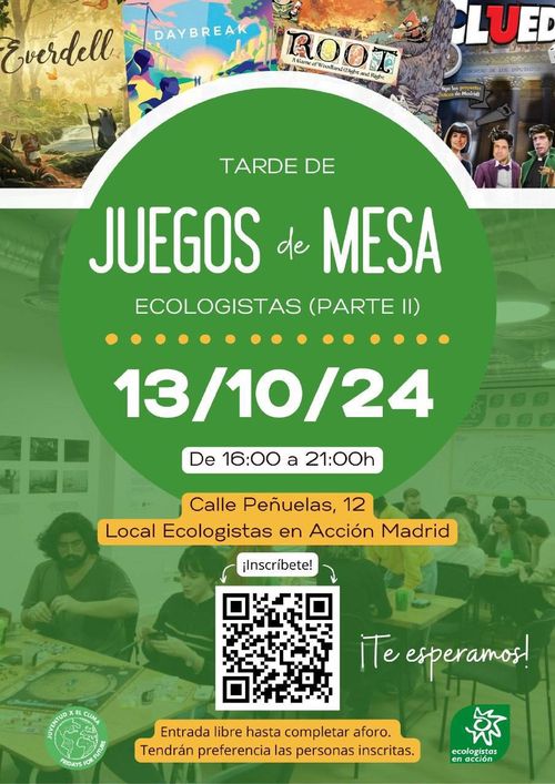 Juegos de mesa ecologistas