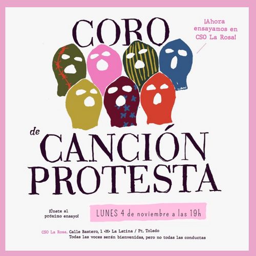 Coro de canción protesta