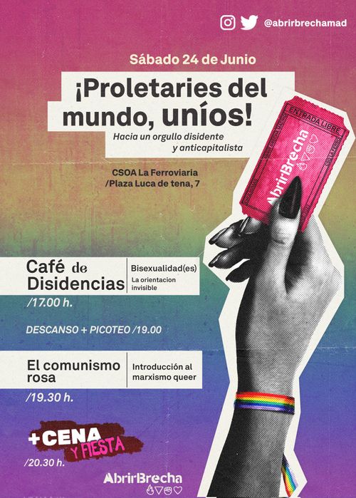 Café de Disidencias: Bisexualidad(es) y El comunismo rosa