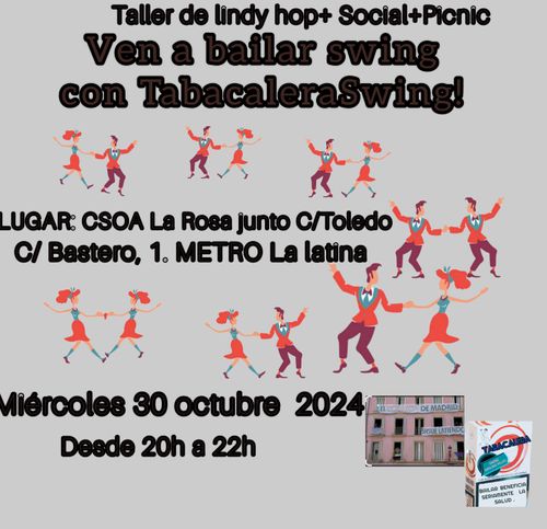 Ven a bailar swing con TabacaleraSwing 