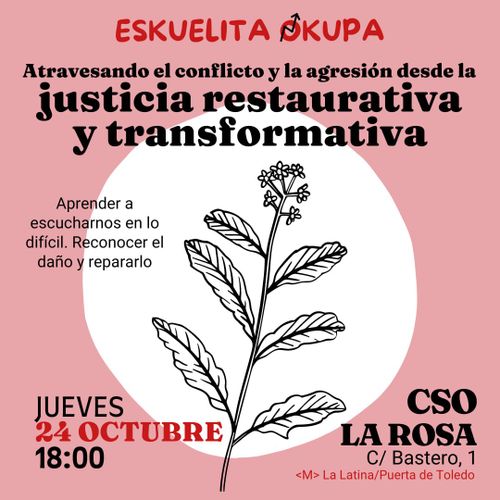 Taller Justicia restaurativa y transformativa