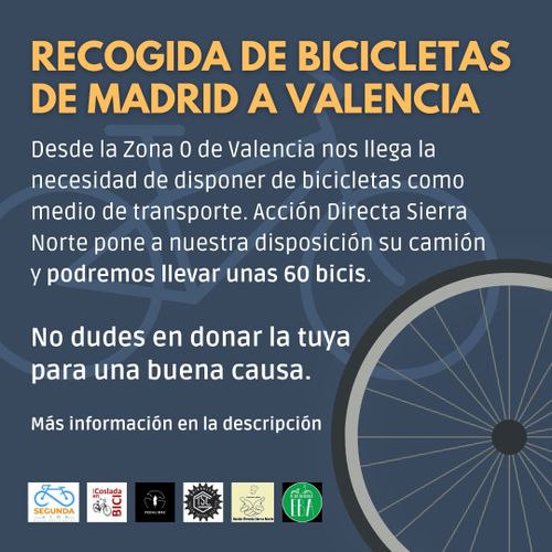 Recogida de Bicicletas para Valencia