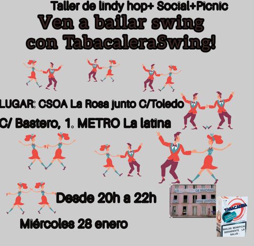 Ven a bailar swing con TabacaleraSwing 