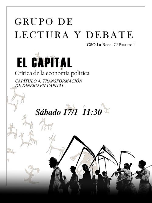 Grupo de lectura: El Capital