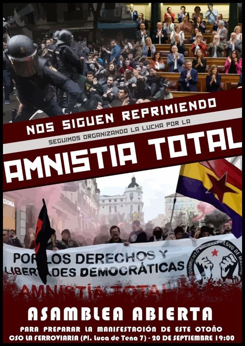 Asamblea abierta por la Amnistía Total