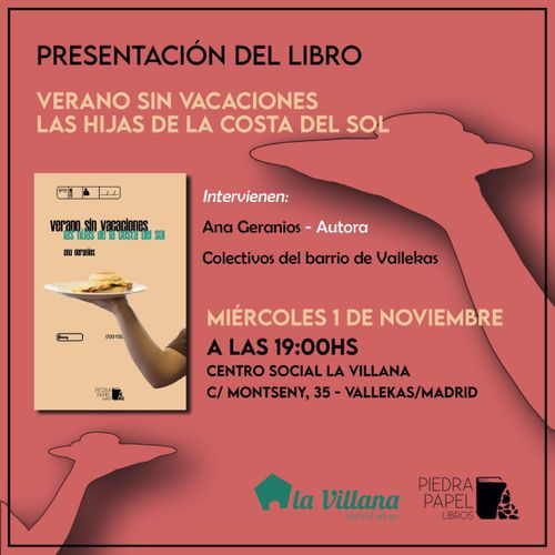 Presentación Libro "Verano sin vacaciones. Las hijas de la Costa del Sol"