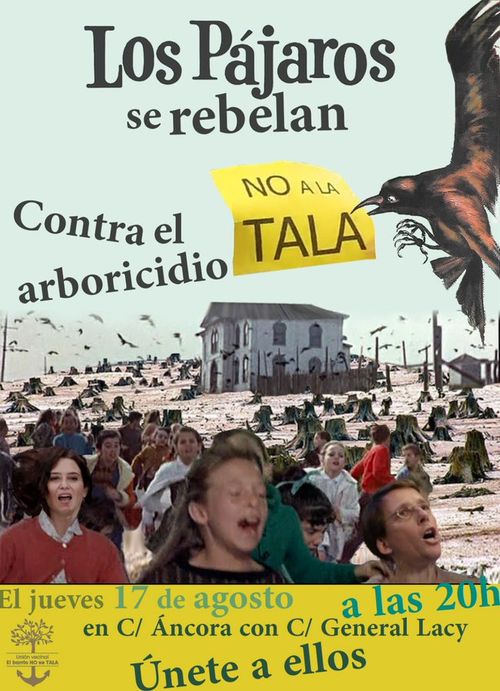 Gran Piada en #Arganzuela #NoALaTala