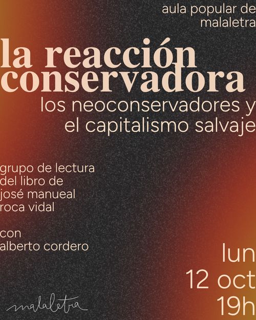 la reacción conservadora