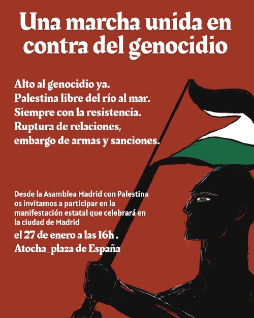 Marcha unida contra el genocidio