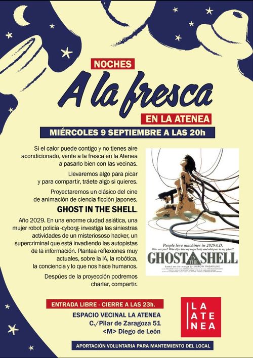 A LA FRESCA EN LA ATENEA