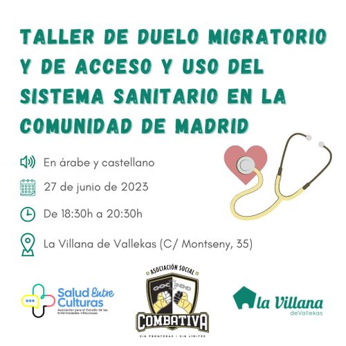 Taller de duelo migratorio y de acceso y uso del sistema sanitario en la comunidad de madrid