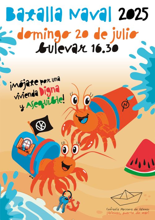 BATALLA NAVAL 2025 “¡¡Mójate por una vivienda digna y asequible!!”